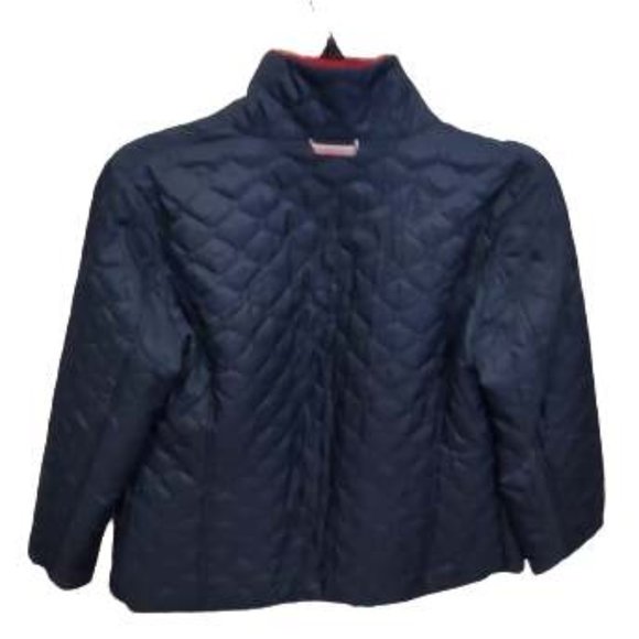 NEW Tommy Hilfiger 2 in 1 Jacket Women Size S Crimson/Navy - Picture 5 of 6